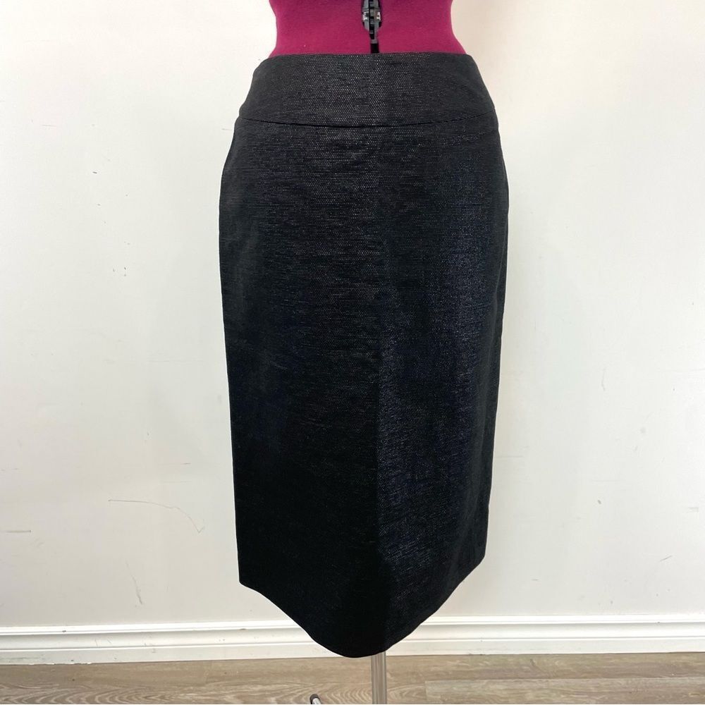 Classic Black Pencil Skirt - Women's Sleek Office Style